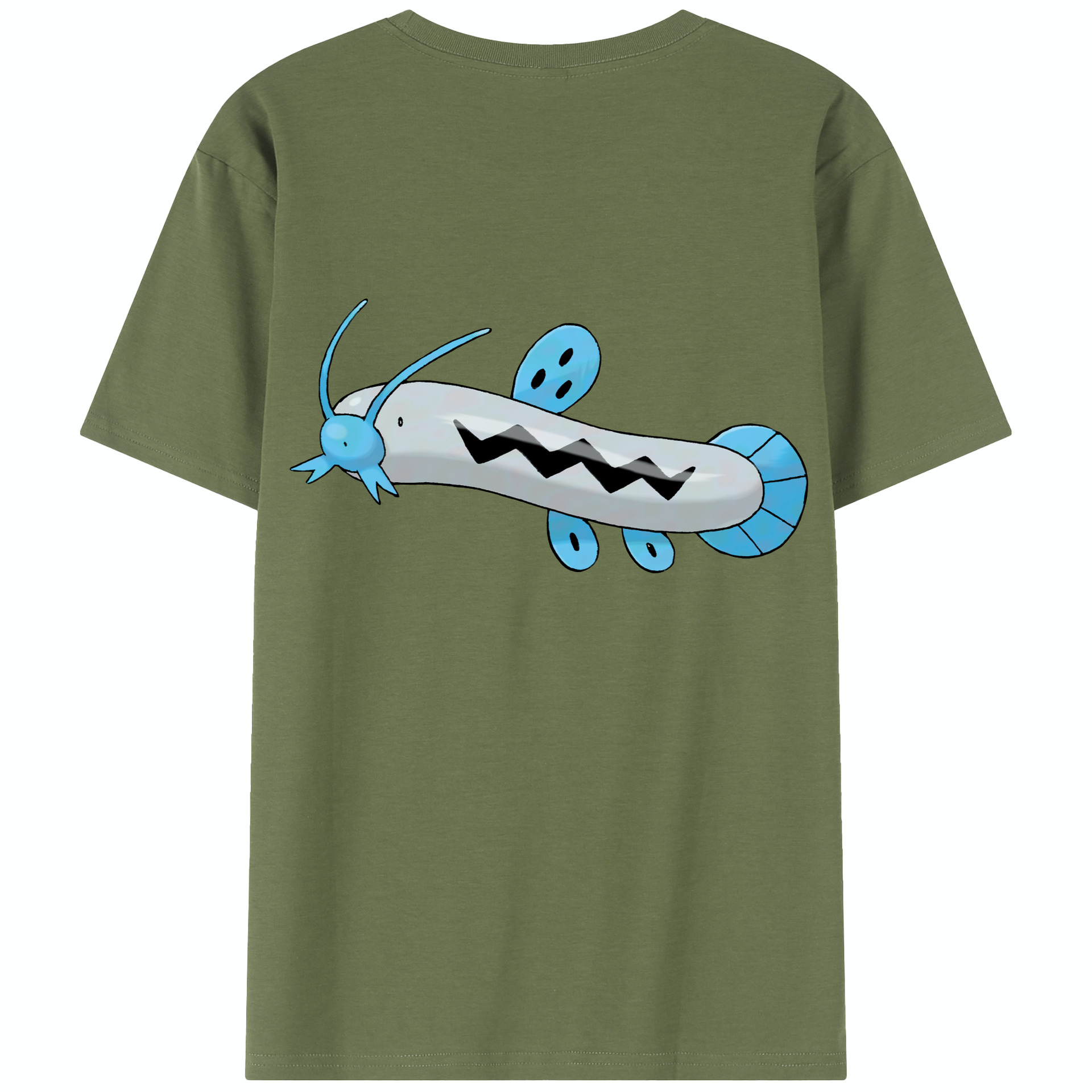 （画像用） ポケットモンスター Pokémon 綿100％半袖Tシャツ（背面プリント）